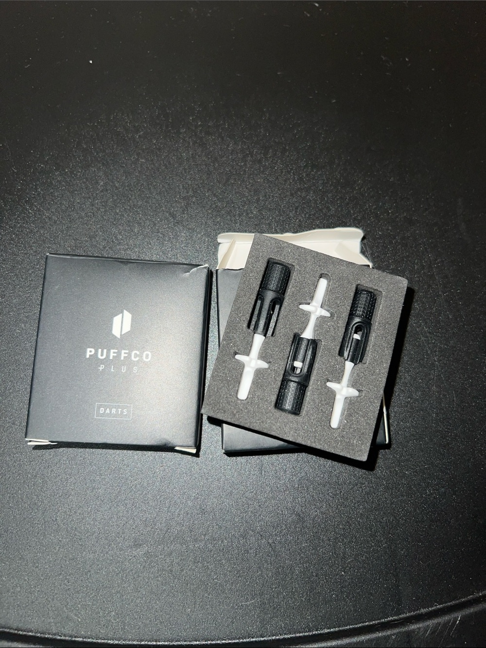 Plus Black Replacement Darts - 3 Pack